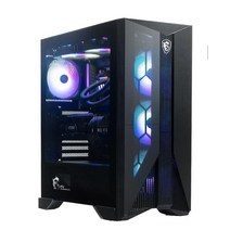 MSI Aegis RS (타워) 게이밍 데스크탑 인텔 코어 i7-13700KF 지포스 RTX 4070Ti 32GB 메모리 (8GB x 4) 2TB SSD 240 액체 냉각 USB