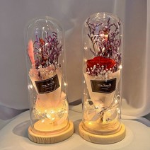 LED 꽃 무드등 (대) 장미 로즈데이 인테리어 조명, LED 꽃 무드등 (대) 블루