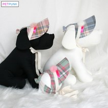 [스토어봄] 펫펑크 강아지 겨울모자 체크홀릭3종-흔들어도 벗겨지지 않아요-펫펑크, 색상:민트 / 사이즈:M(6키로이상)