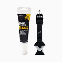 실리콘 보수용 백색+헤라&스크래퍼, 단품