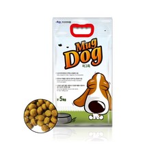 머그독 5kg 전연령 강아지사료 건식 작은알갱이 영양, 본상품선택