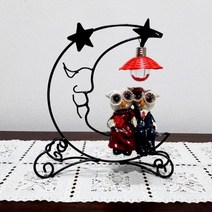 GW12D3AB 장식품 자전거부엉이 달벤치품7 부엉이장식 코돌이