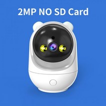 1080P HD IP 카메라 2MP 5MP 감시 와이파이 실내 CCTV 캠 자동 추적 베이비 보안 모니터 보호, 2MP No SD Card_영국 플러그