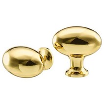 이케아 IKEA 손잡이2P 황동색 지름35x35mm 알루미늄, 2개