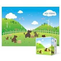 108피스 직소퍼즐 - 제주 말목장 (미니), 단품