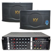 KY 2채널 금영 노래방 앰프 KAM-J360U 금영스피커 KSP100, KAM-J360U KSP-100