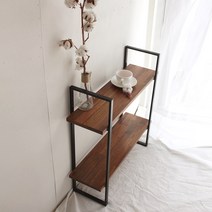 멀바우 2단 선반
