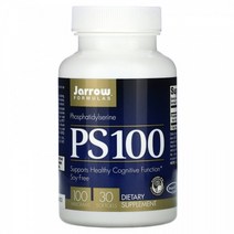 Jarrow Formulas PS 100 Phosphatidylserine 재로우 포뮬라스 포스파티딜세린 100mg 30소프트젤