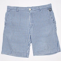 1696.헤지스 빈티지 체크패턴 반바지/정품/남성 84