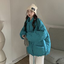 빅사이즈 컬팅 쟈켓 패딩 보아털