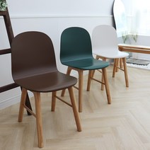 파스텔우드 식탁의자 원목의자 헤드, 브라운