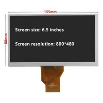 태블릿 LCD 패널 부품 액정 수리 6.5 인치 800480 AT065TN14 드라이버 제어 보드가있는 LCD 화면 디스플레, 05 Only LCD display