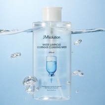 제이엠솔루션 물광 에스오에스 링거 클렌징워터 블랙 500ml, 9개