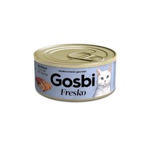 고스비 캣 프레스코 그레인프리 70g 고양이주식캔, 참치&새우