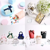 선물포장 답례품 상자 반달상자 선물박스 - 미니 소형 양말 생일 빼빼로 수건 다용도, 24.보텀상자 대형-레드