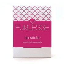 Furlesse 립스틱 주름 패치 (30일 분량) 립 및 스마일 라인 주름용 안티에이징