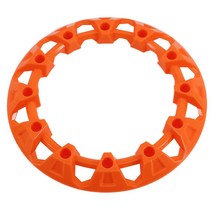 6 인치 7 휠 허브 장식휠 림 장식 링 보호 커버 카트 AT 이동 오토바이 호환 부품, 05 6inch orange