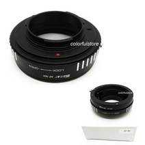 미놀타 af 마운트 렌즈 용 AF-NX 어댑터 링 고정밀 삼성호환 nx 카메라 dslr 본체 nx20 nx300 nx1000 등, 한개옵션0
