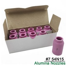 용접노즐 42mm 54N14 TIG WP17 18 26 용 알루미늄 세라믹 노즐 용접 토치 액세서리 소모품, 02 10pcs, 04 54N15