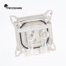 커스텀수냉 pc 쿨러 게이밍 FREEZEMOD 컴퓨터 그래픽 카드 검증 수냉 블록은 53-62 홀 피치를 지원합니다., 03 12V RGB Manual Ctrl