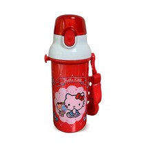 skater 은이온 항균 다이렉트 물병 PSB5SANAG, 레드 헬로키티, 480ml