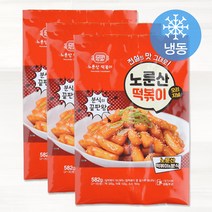 전설의 노룬산 오리지널 떡볶이, 3개, 582g