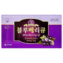 조아 블루베리큐 100ml 10병 블루베리농축액 타우린