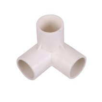 텐트 DIY 조립 PVC파이프 배관 연결 커넥터-3구 32mm