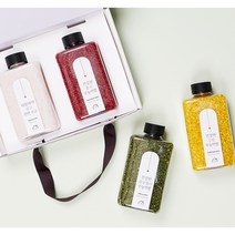 [고급선물박스] 소금공장 소금 잡곡 무농약쌀 깨 천일염 핑크소금 설탕 2조세트 돌답례품 웨딩답례품 결혼 답례품 조문답례품 추천, 핑크소금+오미자 천일염
