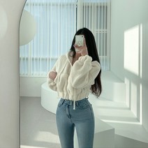 [무료배송 4col 바배] 양털 후드 크롭 집업 숏후드 양털아우터 뽀글이 크롭뽀글이양털자켓 양털집업 밍크집업 양털크롭 양털후드집업 밍크집업 겨울아우터 크롭자켓 맨투맨 후드티