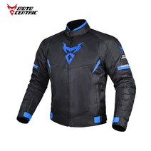 오토바이 여름 자켓 옥스포드 천 오토바이 motocross 자켓 body armor 의류 자전거 메쉬 자켓 moto equipment for men new, 푸른, l