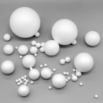 스치로폼공 원형 스트로폼 스티로폼공 7mm~200mm, 11.스치로폼공 100mm