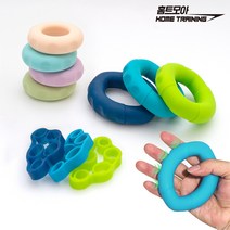 홈트모아 무소음 손 악력기, 럭비공악력기_그린(30LB)