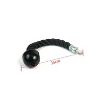 케이블 기계 어 테치먼트 Tricep Rope D-Handle Cable Pully 체육관 용 피트니스 장비 무게 리프팅 운동 액세서리, 하나, as picture shows