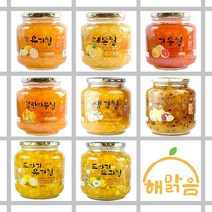 해맑음 과일청 11종 1+1, 자몽청+한라봉청
