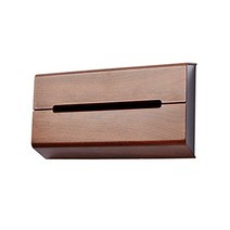 ideaco(이데아코) 어떤 벽에도 붙일 수 있는 티슈 홀더 나뭇결 로즈우드 WALL (월) ideaco(イデアコ) どんな壁にも貼れる ティッシュホルダー 木目 ローズウッド WALL