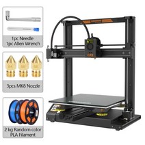KINGROON 3D 프린터 KP5L 티타늄 압출기 빠른 조립 금속 프레임 유리 플레이트 FDM 3D 인쇄 300x300x330mm 업그레이드 전원 공급 장치, KP5L add 2PLA, KP5L add 2PLA