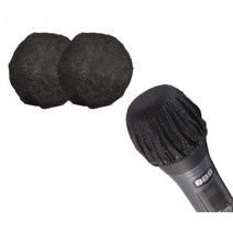블랙 위생 마이크커버 일회용 덮개 2개입 50Set