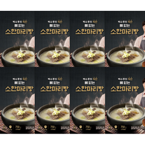 박수홍의 착한 뼈없는 소한마리탕 750g 8봉, 1개