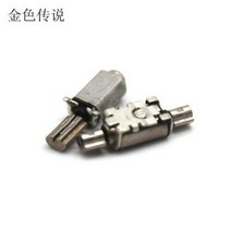휀모터 서브 서버 모터 고속 4X6 마이크로 진동 크리에이터 DIY 모델 조립 수제, 02 듀얼 모터(1개)