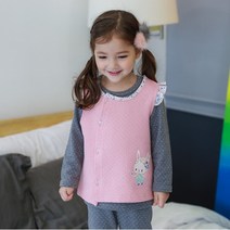 삐삐롱 꼬지비 큐리 여보온반조끼(18F2260HQTG_PK)