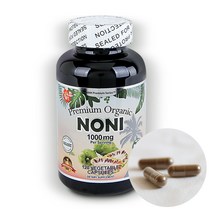 HNHUSA [미국직구] 프리미엄 노니 식물성 캡슐 1000mg 120정 1통(2개월분), 6병 (10%할인), 720정