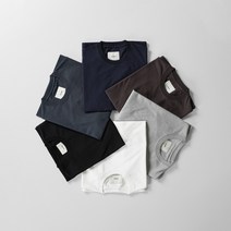 (매장판) 인더로우 ALL 워시드 티셔츠 6 컬러