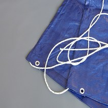 차호루 화물 차량용 방수커버 덮개 타포린 천막 다용도 청색 320g, 1개