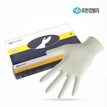 유한킴벌리 라텍스 이그잼 글러브, 소(S), 1개