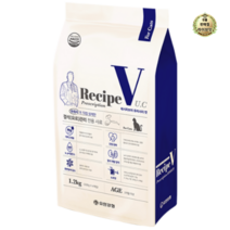 라이브잇 유한양행 Recipe V 고양이 처방식사료, 7개, 1.2kg, 유리너리(비뇨계)