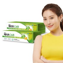 [휴온스] 메리트 비타민 C&B 4개월분 60포 2박스, 메리트 비타민 C&B 2박스, 2개