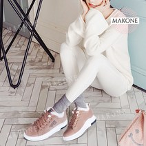 따뜻한 코튼 모피 플러시 캐주얼 신발 여성용 레이스업 패션 플랫폼 스니커즈 스노우 부츠 겨울, 37, BROWN