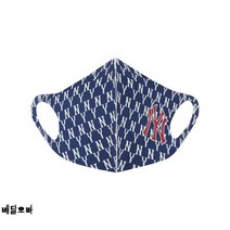 MLB정품 스포츠 헬스 패션 마스크 운동, M, 뉴욕양키스/네이비