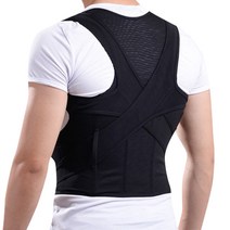 탑건강 바른자세밴드 블랙 XXXL, 4개